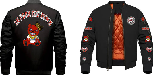 Rawkcity Bomber Jacket B/R