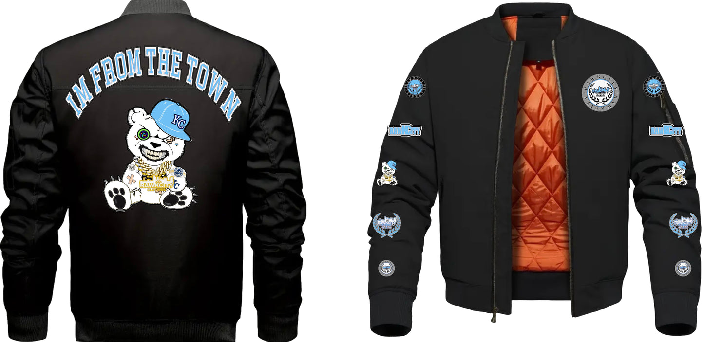 Rawkcity Bomber Jacket B/P